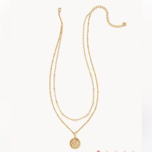 Harper Multi Strand Necklace in Gold